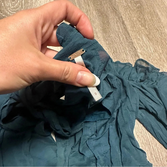 FREE PEOPLE Mini Ruffle Dress - Picture 4 of 9